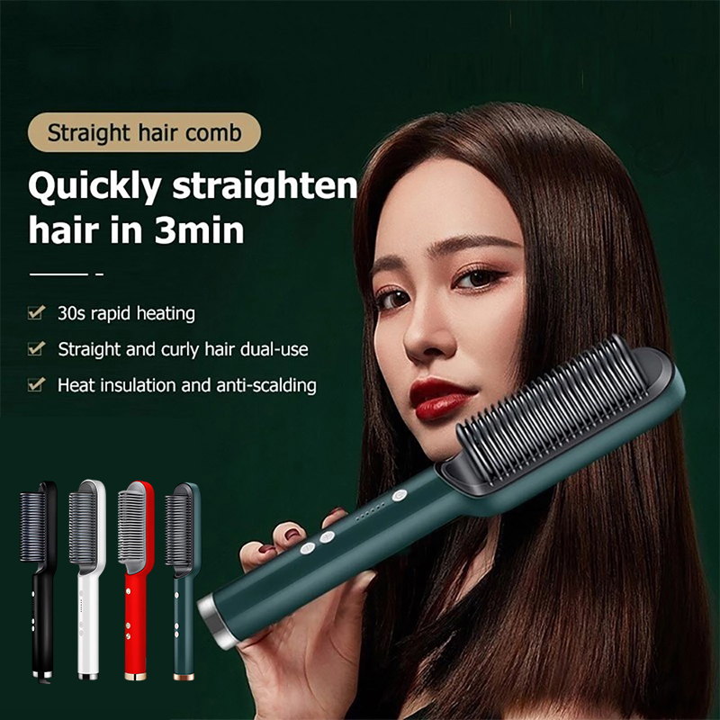 Hair Care For Curly Dry Hair - Hair Straightener Professional Quick Heated Electric