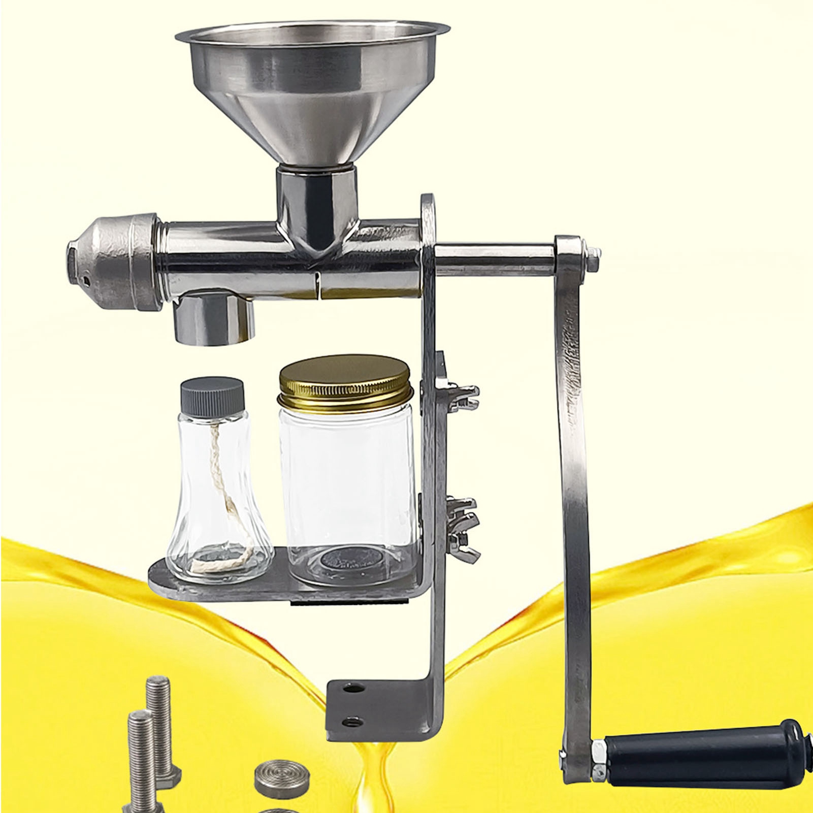 Castor Oil Cold Press - Oil Extractor Machine Oil Press Machine