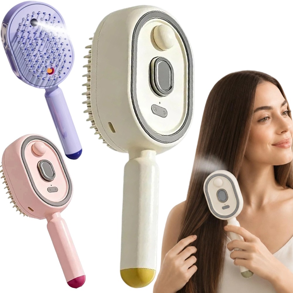 Hair Care Is Self Care - Multifunctional Massage Comb,Electric Spray Air Cushion