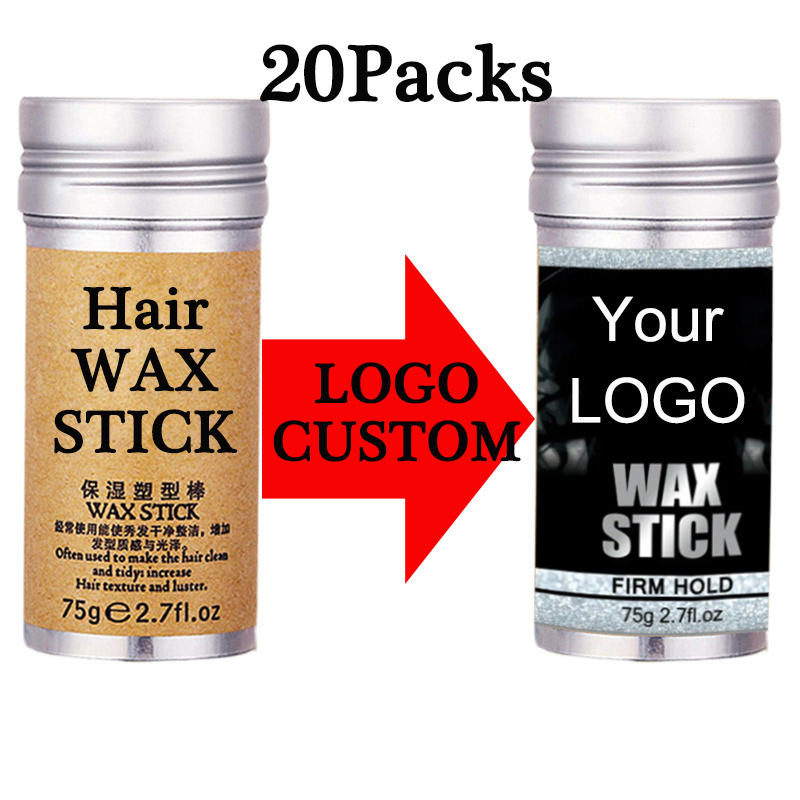 Hair Care Logo - Smooth Hair Wax Stick For Styling