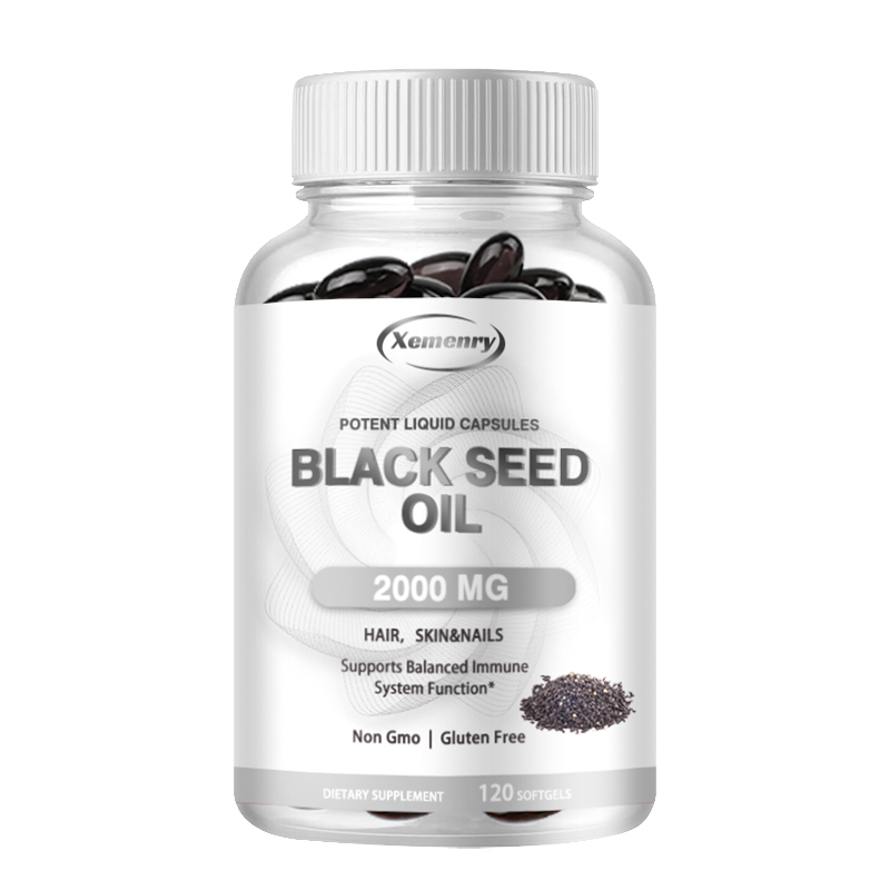 Castor Oil Cold Press - Vegan Black Seed Oil Capsules -