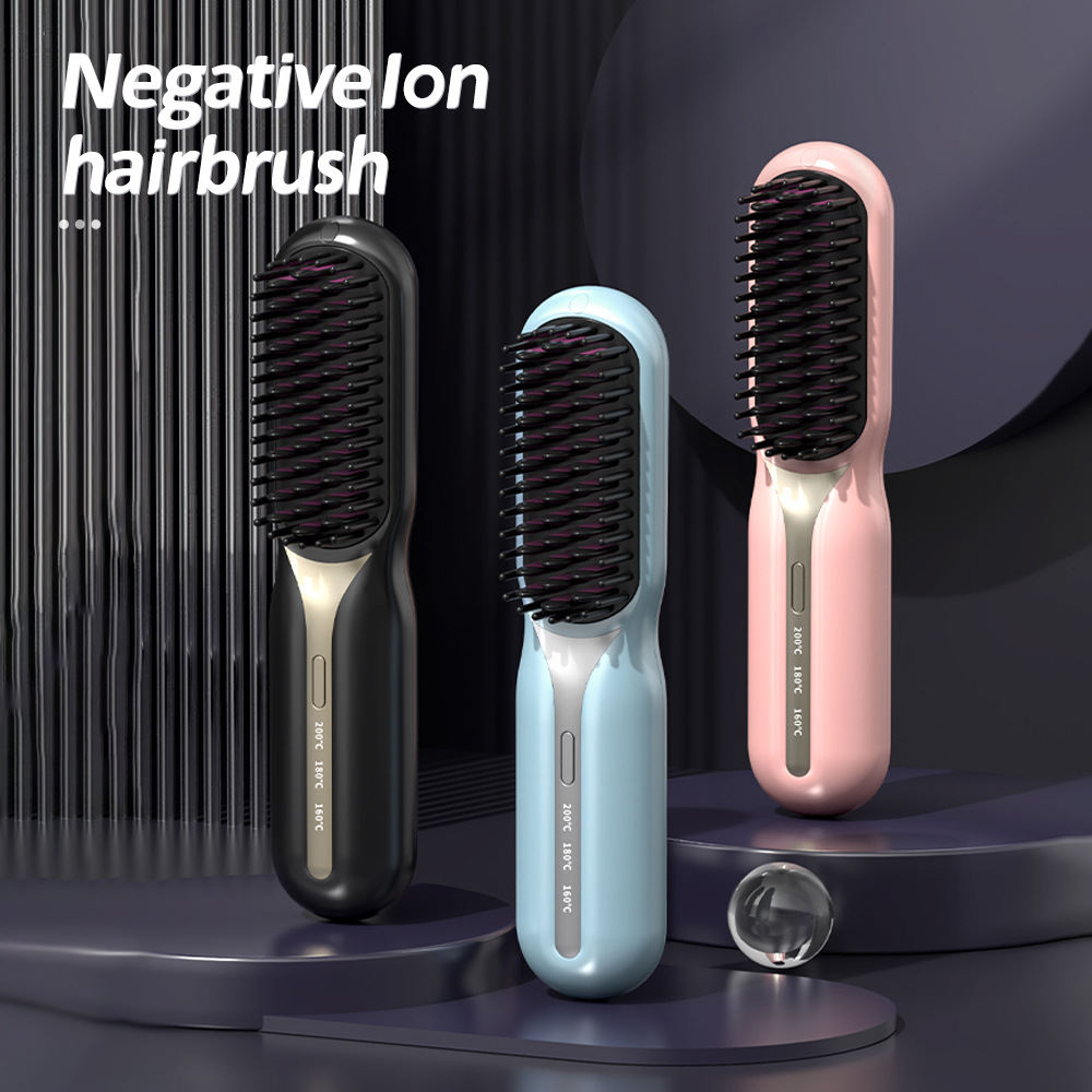 Hair Care Good Hair - Portable Mini Rechargeable Hair Straightening Comb