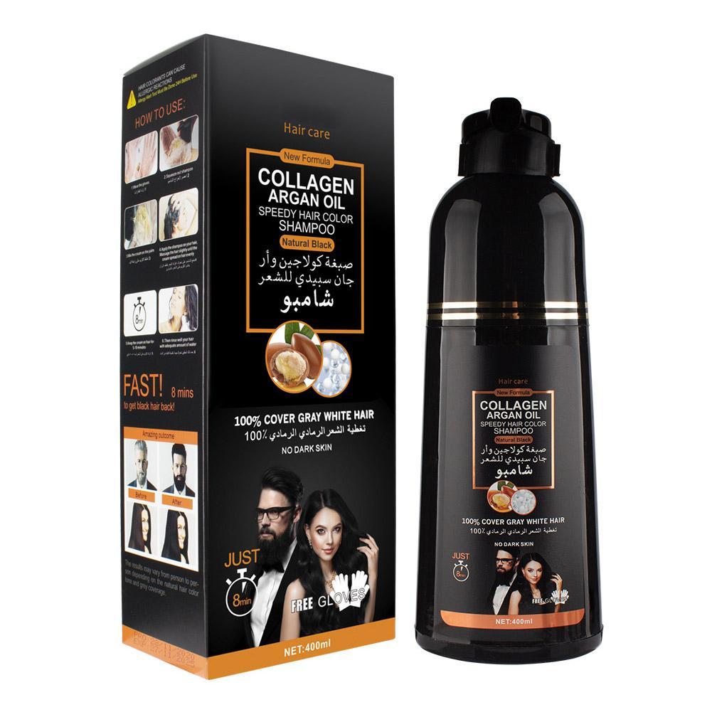 Argan Oil Treatment - 3-in-1 Collagen Argan Oil Shampoo Long-Lasting