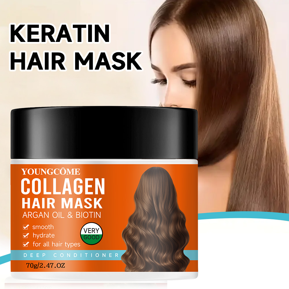 Argan Oil Treatment - Collagen Hair Treatment Deep Repair Conditioning