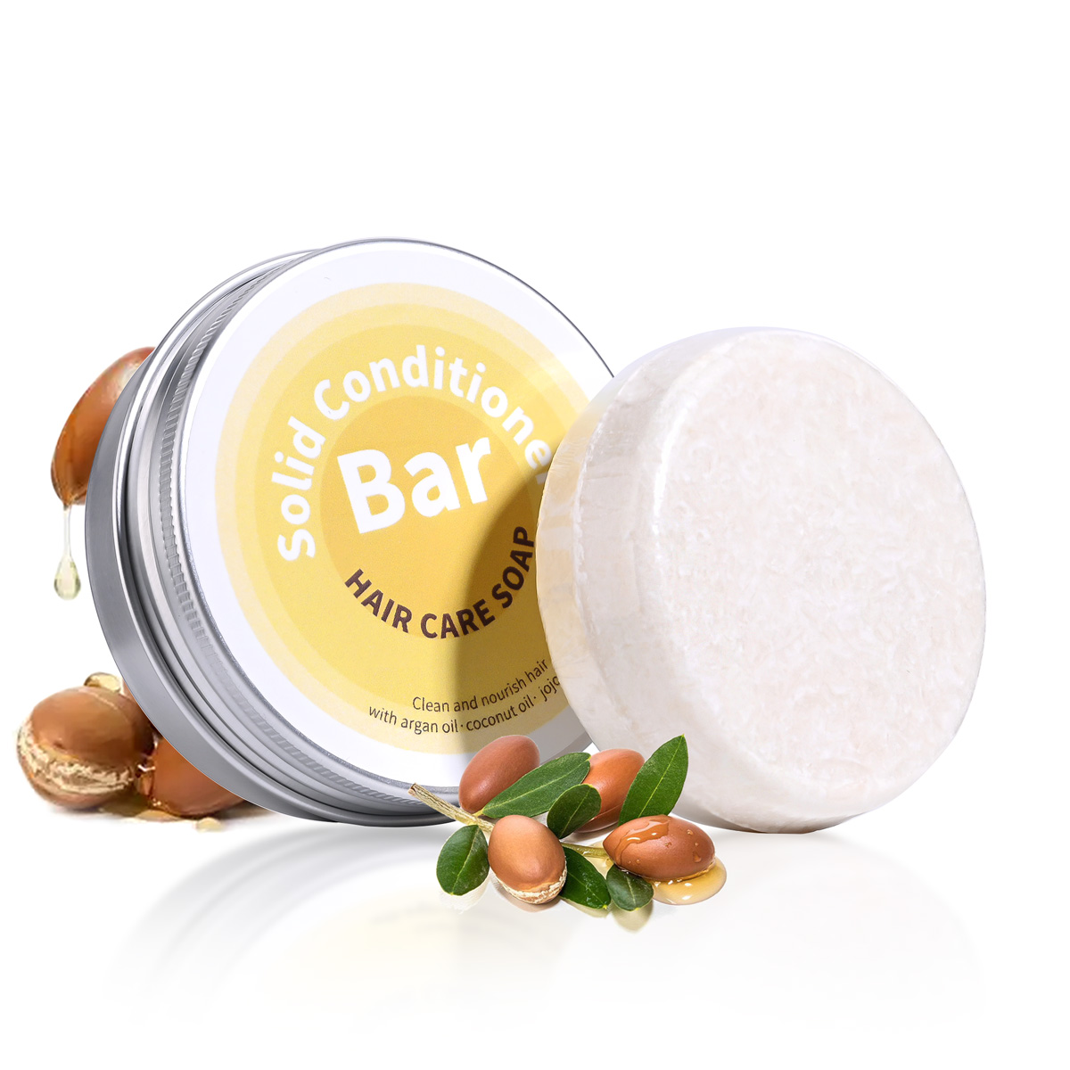 Argan Oil Treatment - Plant Essential Oil Hair Conditioner Soap