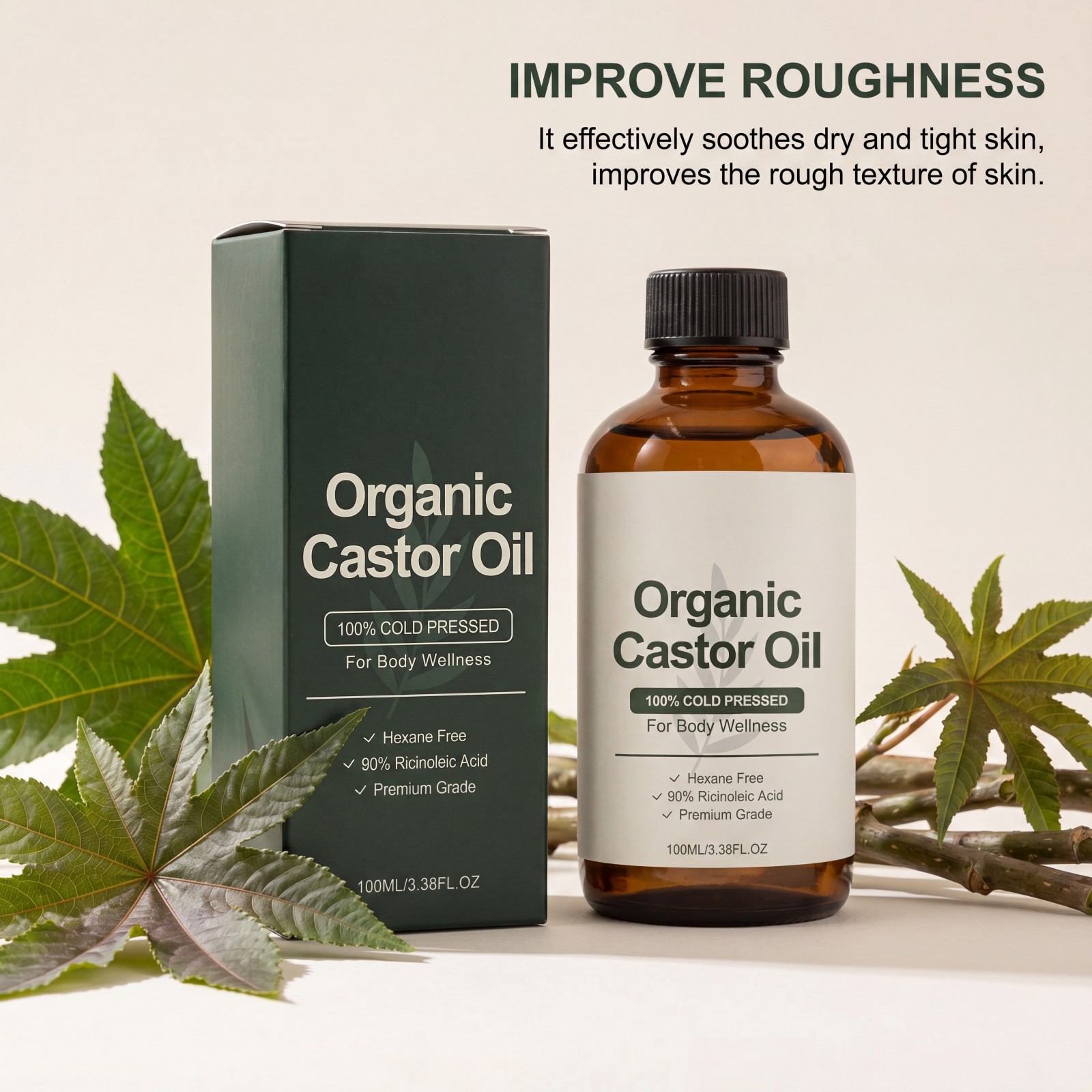 Body Moisturizer Oil Organic C - Castor Oil Cold Press ulasan dan harga