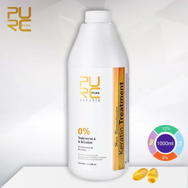 PURC Keratin Hair Straightenin - Hair Care For Curly Dry Hair ulasan dan harga