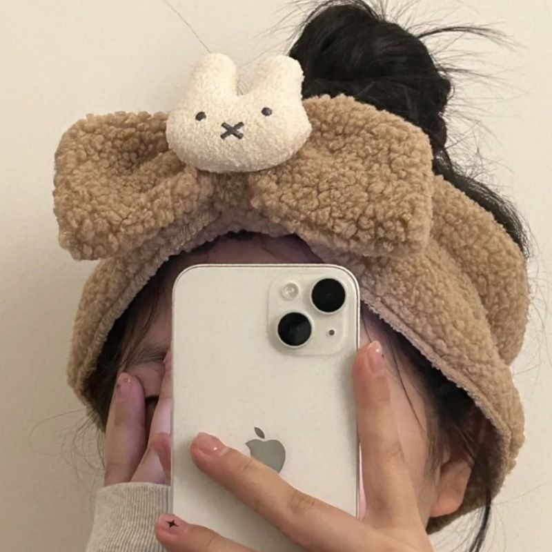 Miffy Cute Cartoon Elastic Bow - Hair Care Good Hair ulasan dan harga