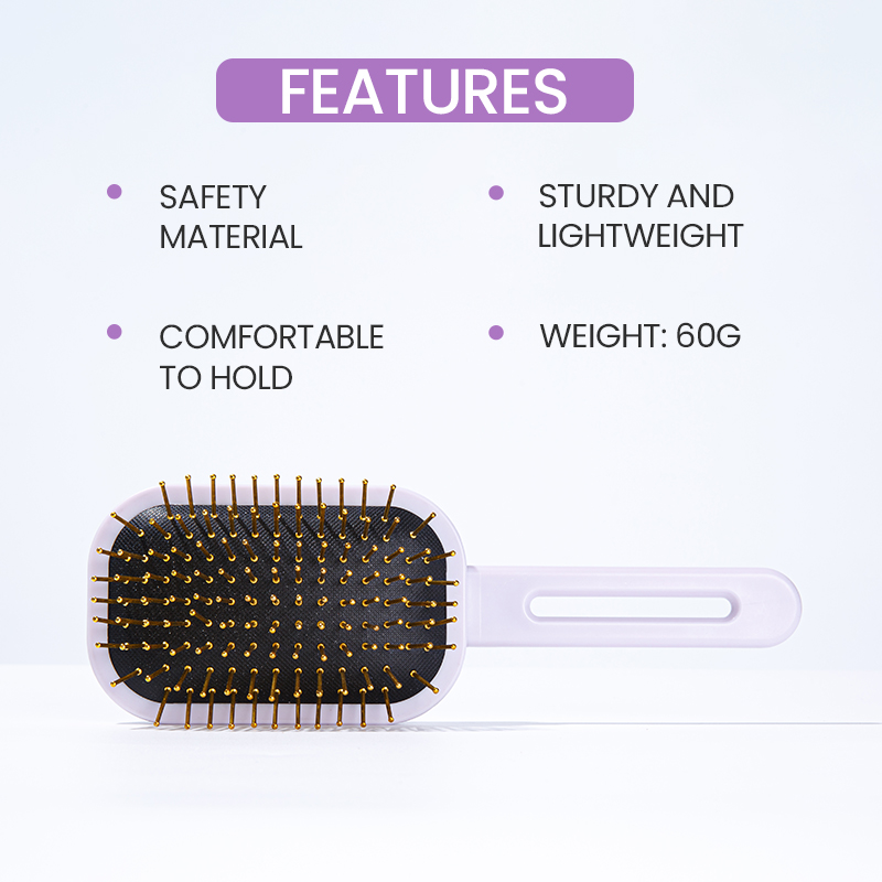 3D Air Cushion Comb Self-clean - Hair Care Is Self Care ulasan dan harga