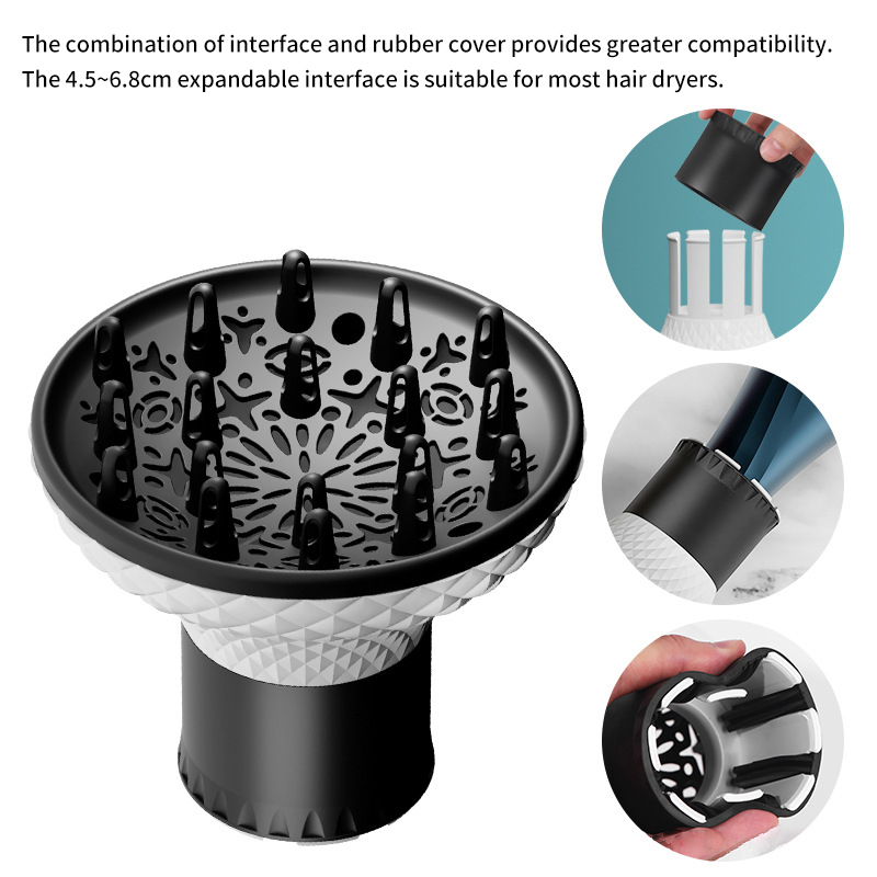 Universal Hair Dryer Diffuser  - Hair Care For Curly Dry Hair ulasan dan harga