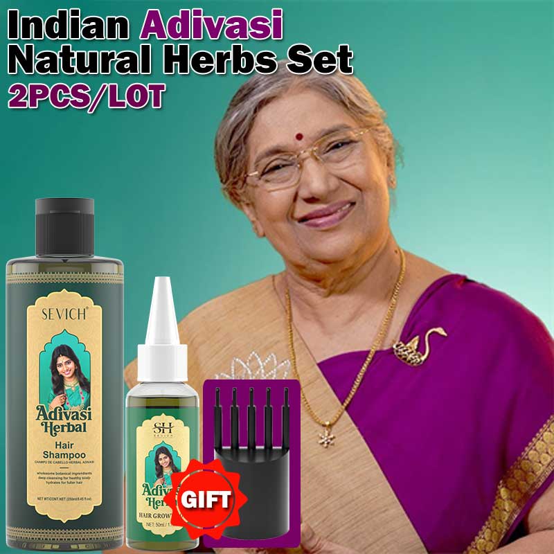 Herbal Hair Growth Set India A - Hair Care India ulasan dan harga