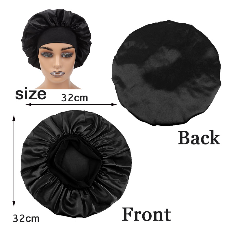 Silk Bonnet Satin Hair Bonnets - Hair Care Logo ulasan dan harga