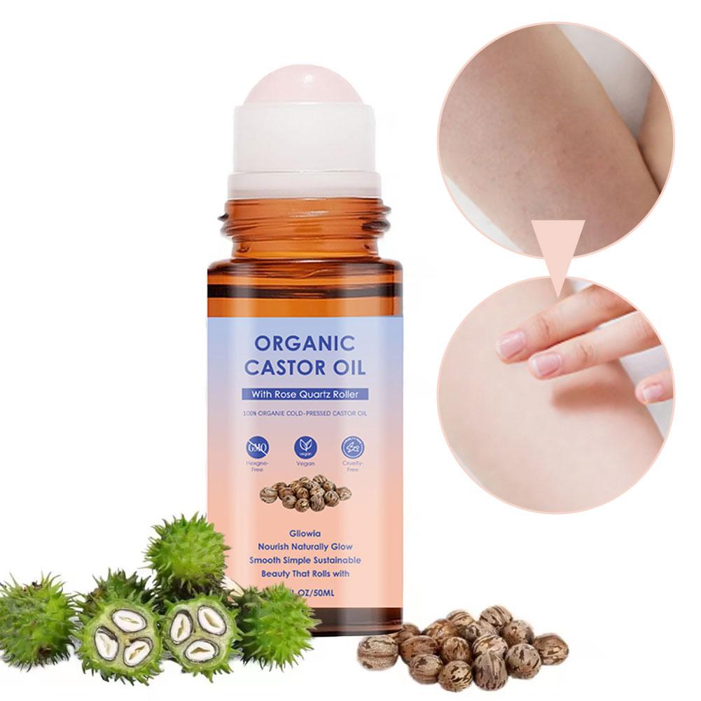 50ml Organic Castor Oil Rose Q - Castor Oil Cold Press ulasan dan harga