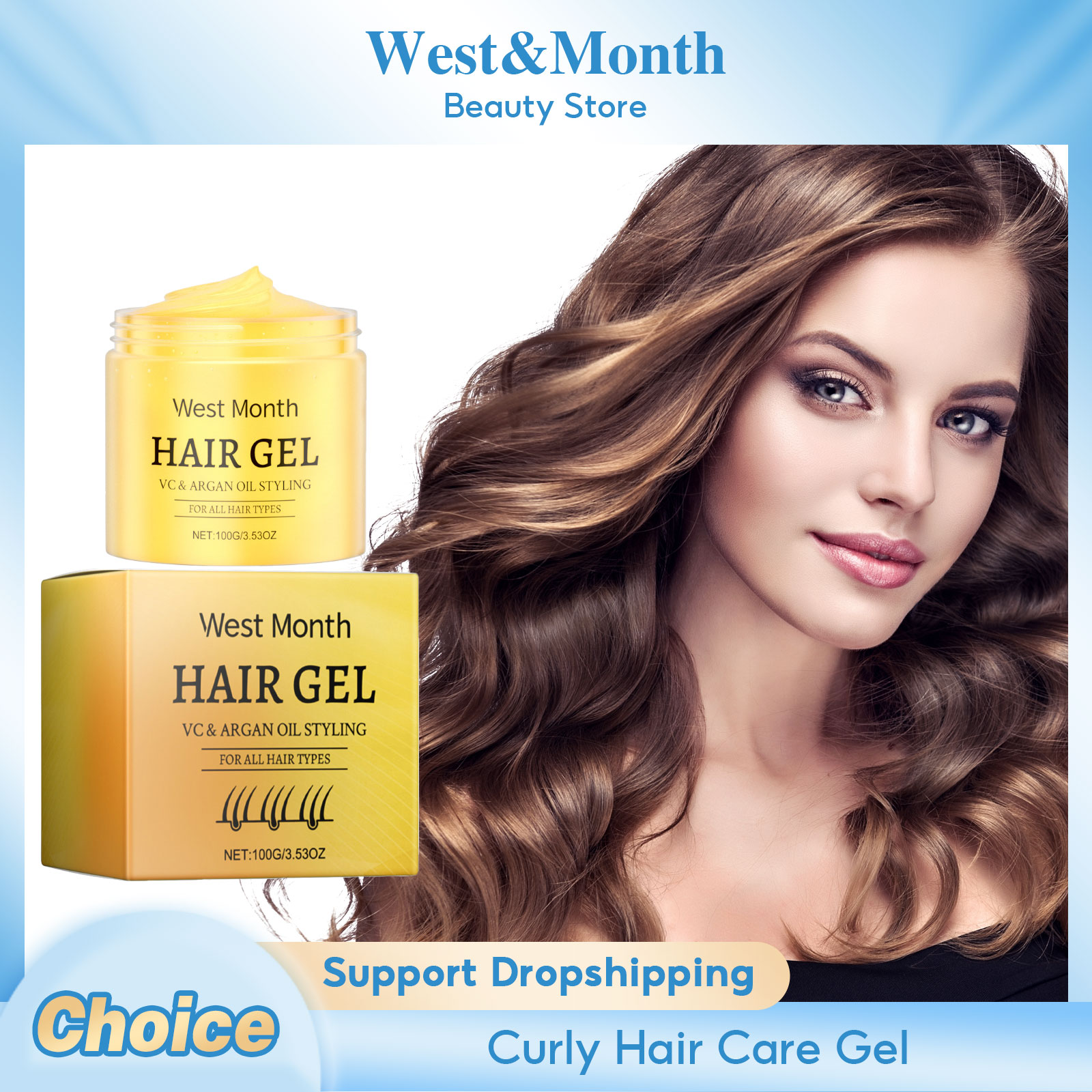 Curly Hair Care Cream Big Wave - Hair Care For Curly Dry Hair ulasan dan harga