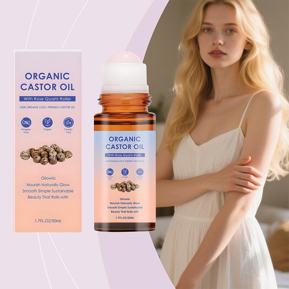 Roll‑On Organic Cold‑Pressed C - Castor Oil Cold Press ulasan dan harga