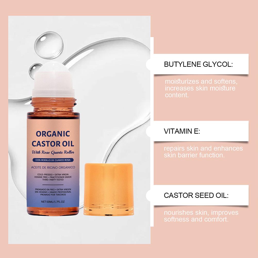 Roll‑On Organic Cold‑Pressed C - Castor Oil Cold Press ulasan dan harga
