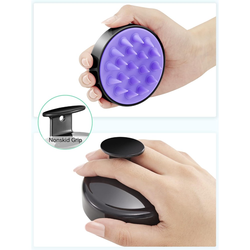 Soft Silicone Scalp Scrubber S - Hair Care For Curly Dry Hair ulasan dan harga