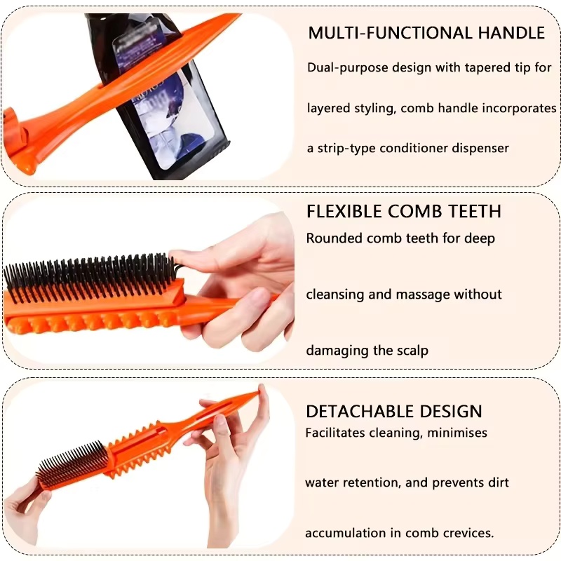 2PCS Hair Care Set Detangling  - Hair Care For Curly Dry Hair ulasan dan harga