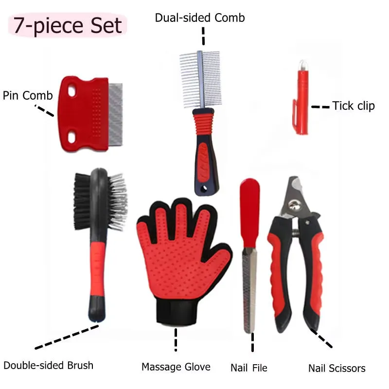 Portable Luxury Dog Grooming K - Hair Care Logo ulasan dan harga