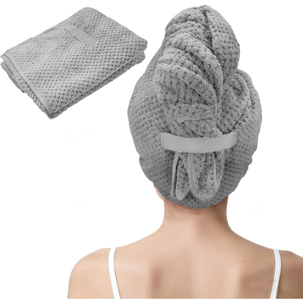 Large Microfiber Hair Towel Wr - Hair Care For Curly Dry Hair ulasan dan harga