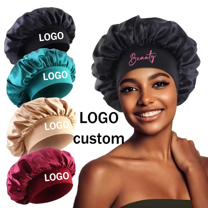 Silk Bonnet For Hair Care Pers - Hair Care Logo ulasan dan harga