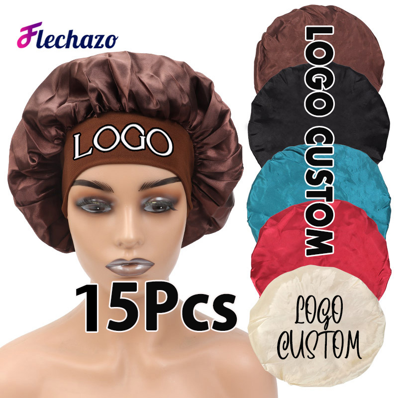 Silk Bonnet Satin Hair Bonnets - Hair Care Logo ulasan dan harga