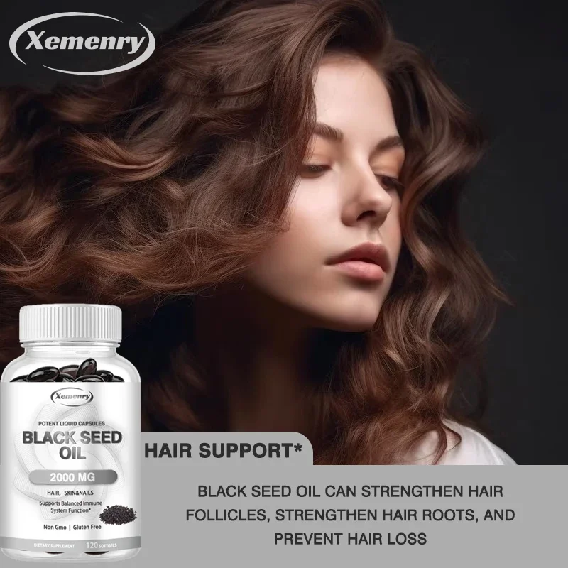 Vegan Black Seed Oil Capsules  - Castor Oil Cold Press ulasan dan harga