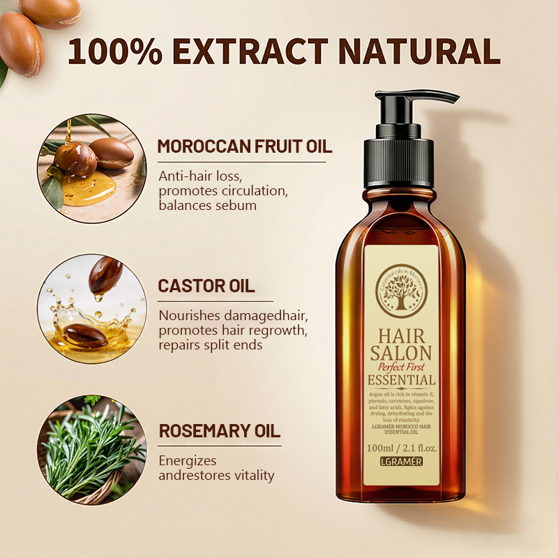 100ml Moroccan Argan Hair Esse - Argan Oil Treatment ulasan dan harga
