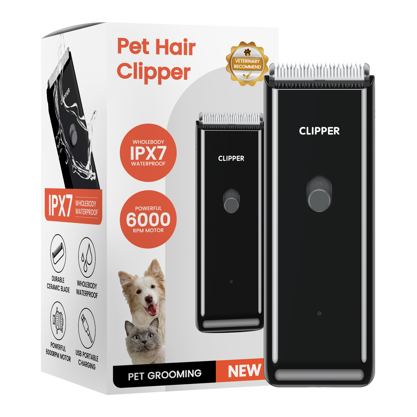 Fear-Free Grooming! waterproof - Hair Care Logo ulasan dan harga