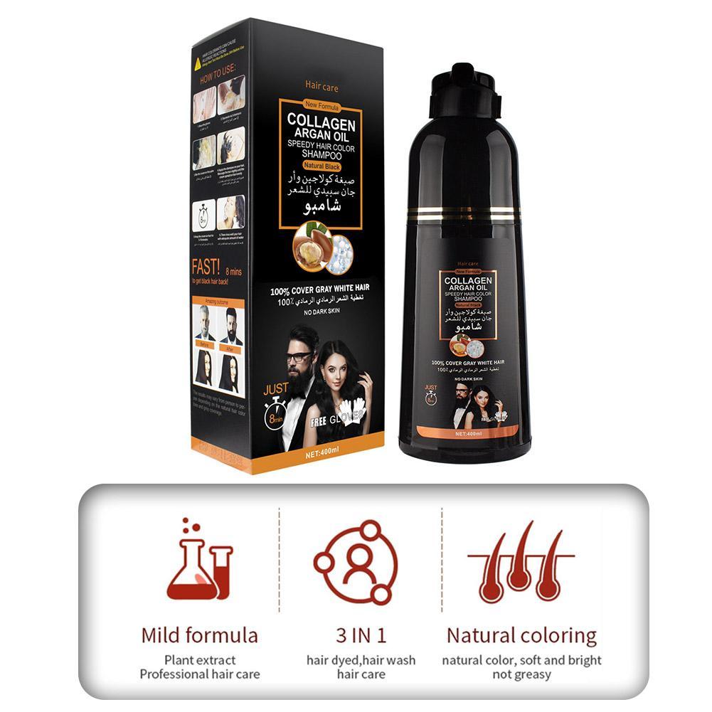 3-in-1 Collagen Argan Oil Sham - Argan Oil Treatment ulasan dan harga