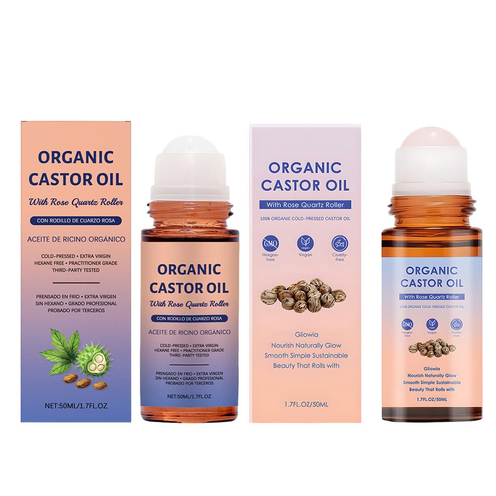 50ml Organic Castor Oil Roll-O - Castor Oil Cold Press ulasan dan harga