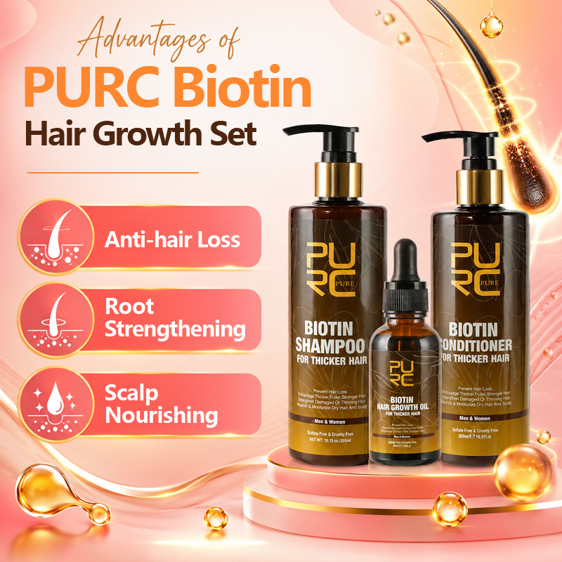 PURC Biotin Hair Growth Oil Sh - Argan Oil Treatment ulasan dan harga