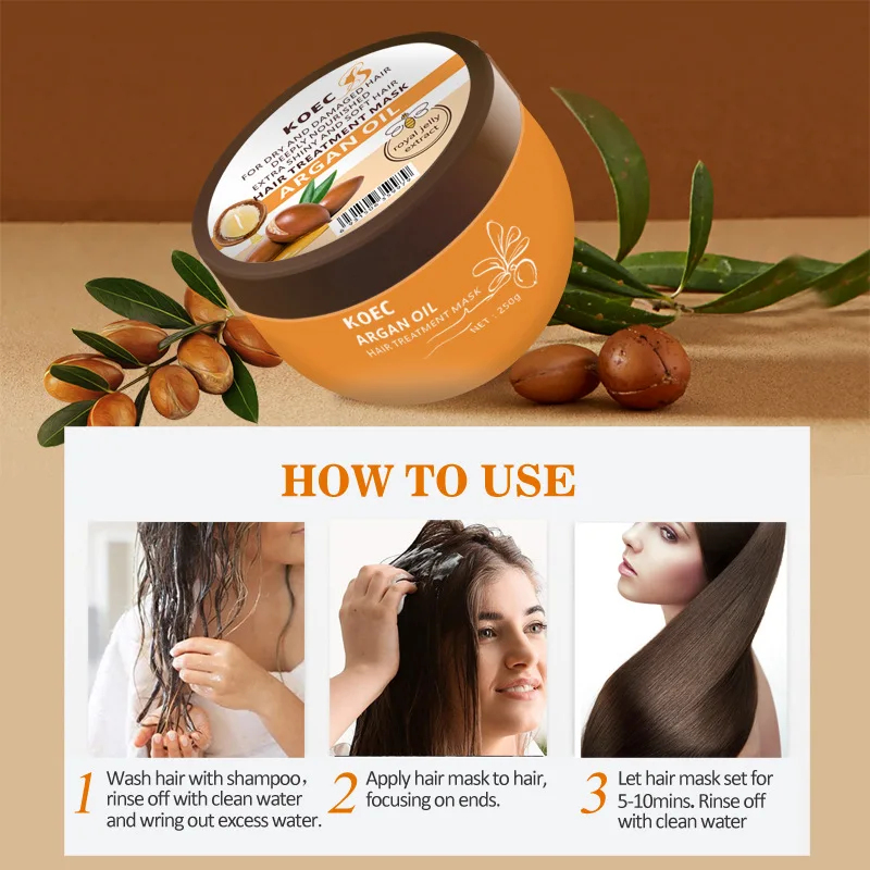 250g KOEC Argan Oil Treatment  - Argan Oil Treatment ulasan dan harga