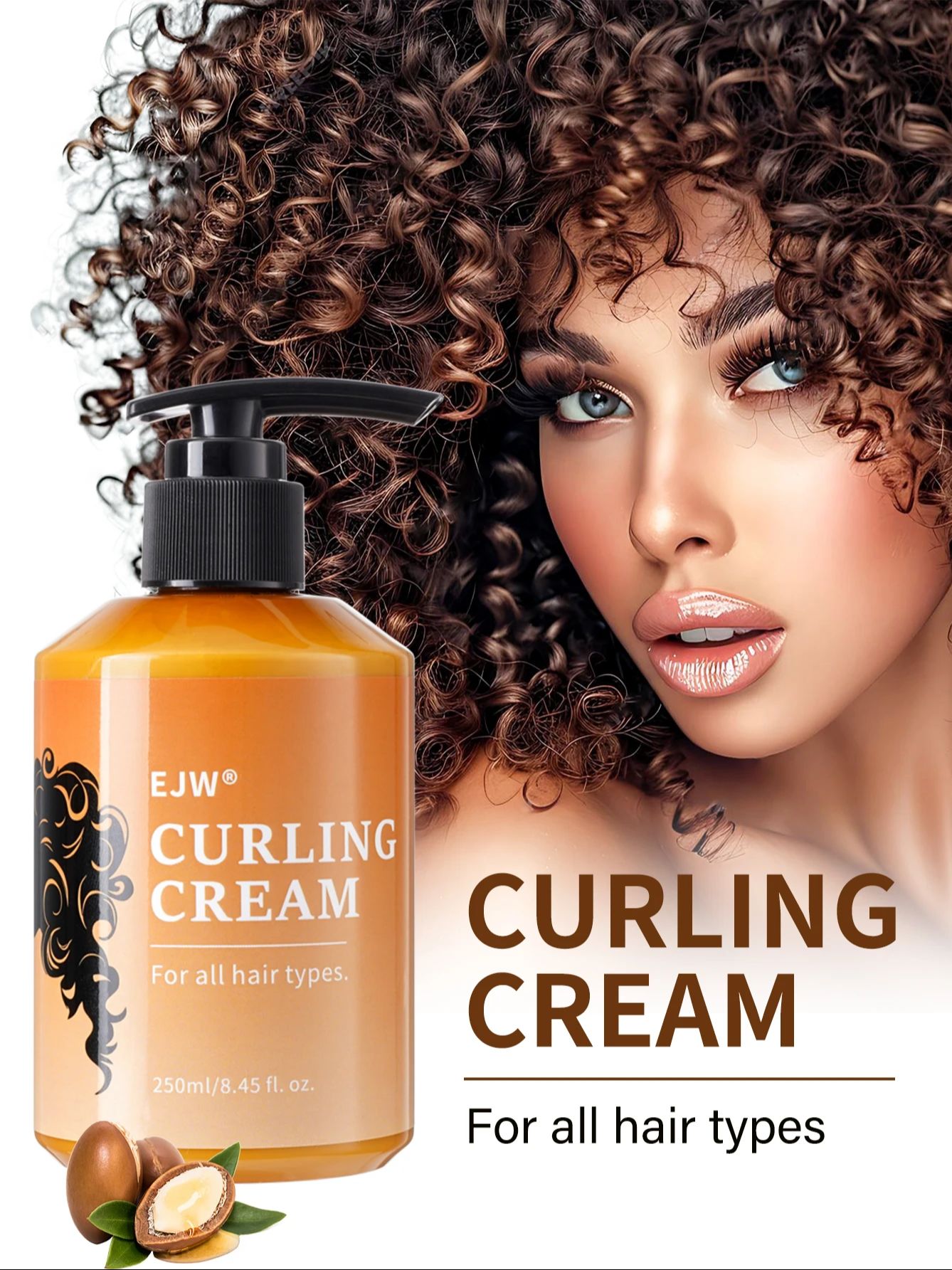 EJW Curl Defining Cream with A - Argan Oil Treatment ulasan dan harga