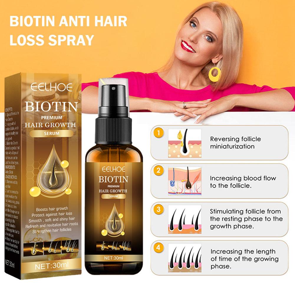 5/3/1pcs Biotin Fast Hair Grow - Hair Care Herbal ulasan dan harga